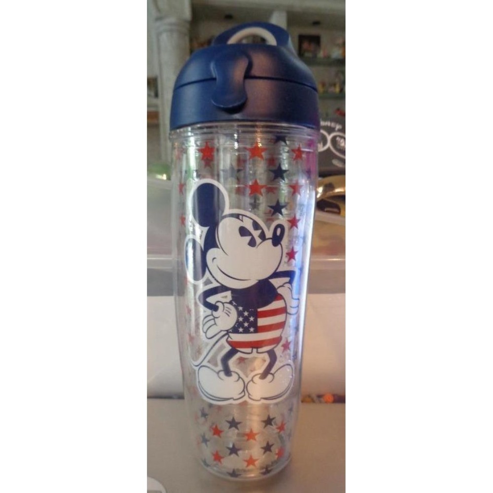 Disney Epcot World Showcase Tervis Mickey Mouse USA Water Bottle Tumbler